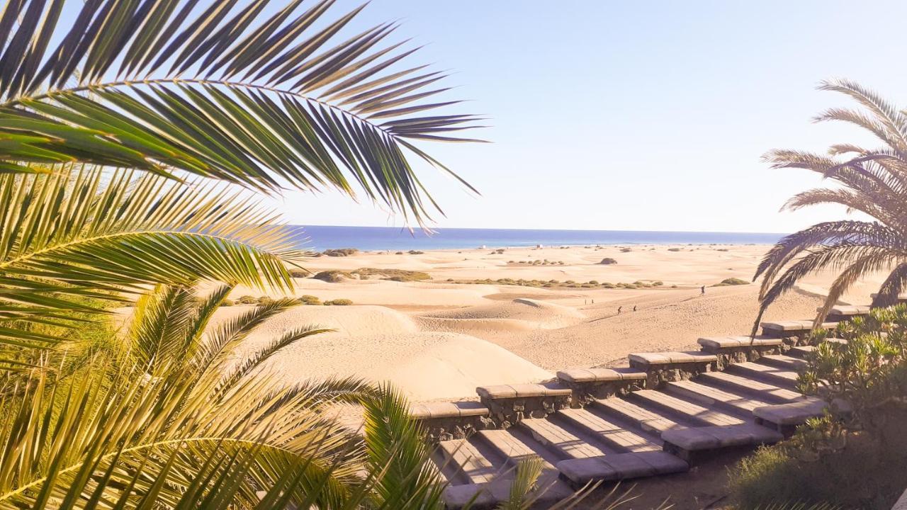 Ferienwohnung Playa Del Ingles, 4 Min A Pie De La Playa Maspalomas  Exterior foto