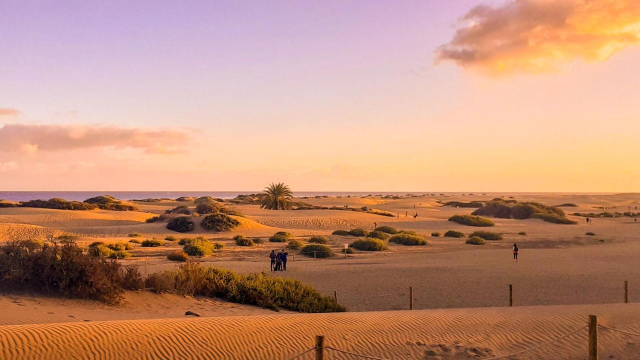 Ferienwohnung Playa Del Ingles, 4 Min A Pie De La Playa Maspalomas  Exterior foto