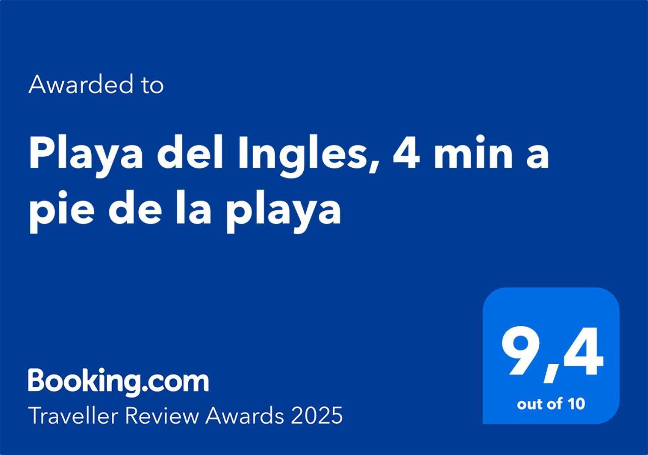 Ferienwohnung Playa Del Ingles, 4 Min A Pie De La Playa Maspalomas  Exterior foto